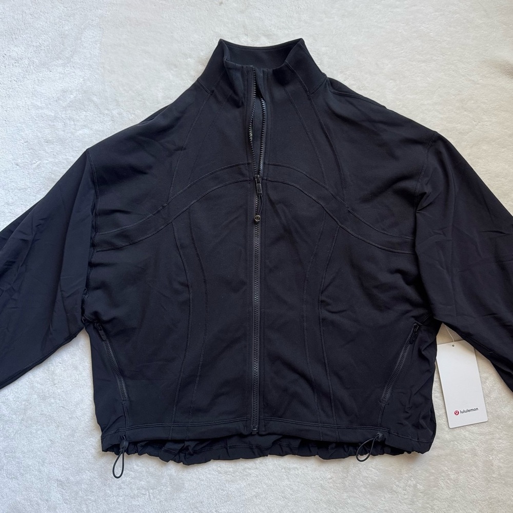 NWT Lululemon Define Relaxed-Fit Jacket Luon – Black – Size 6 - Picture 3 of 10